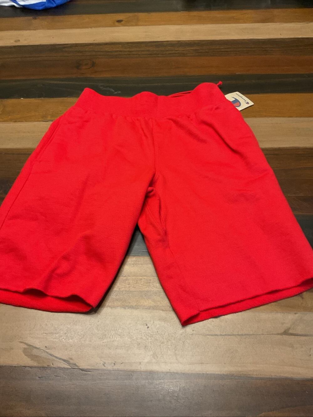 Champion Blanks Reverse Weave Athletic Shorts in Size Small Color Red NWT